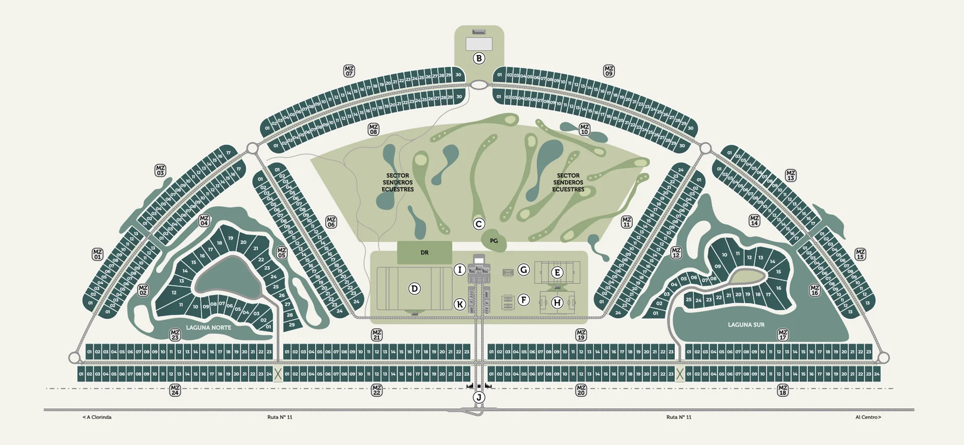 Masterplan Desarrollo Inmobiliario Residencial y Exclusivo en Formosa Capital: La Hacienda Country Club.